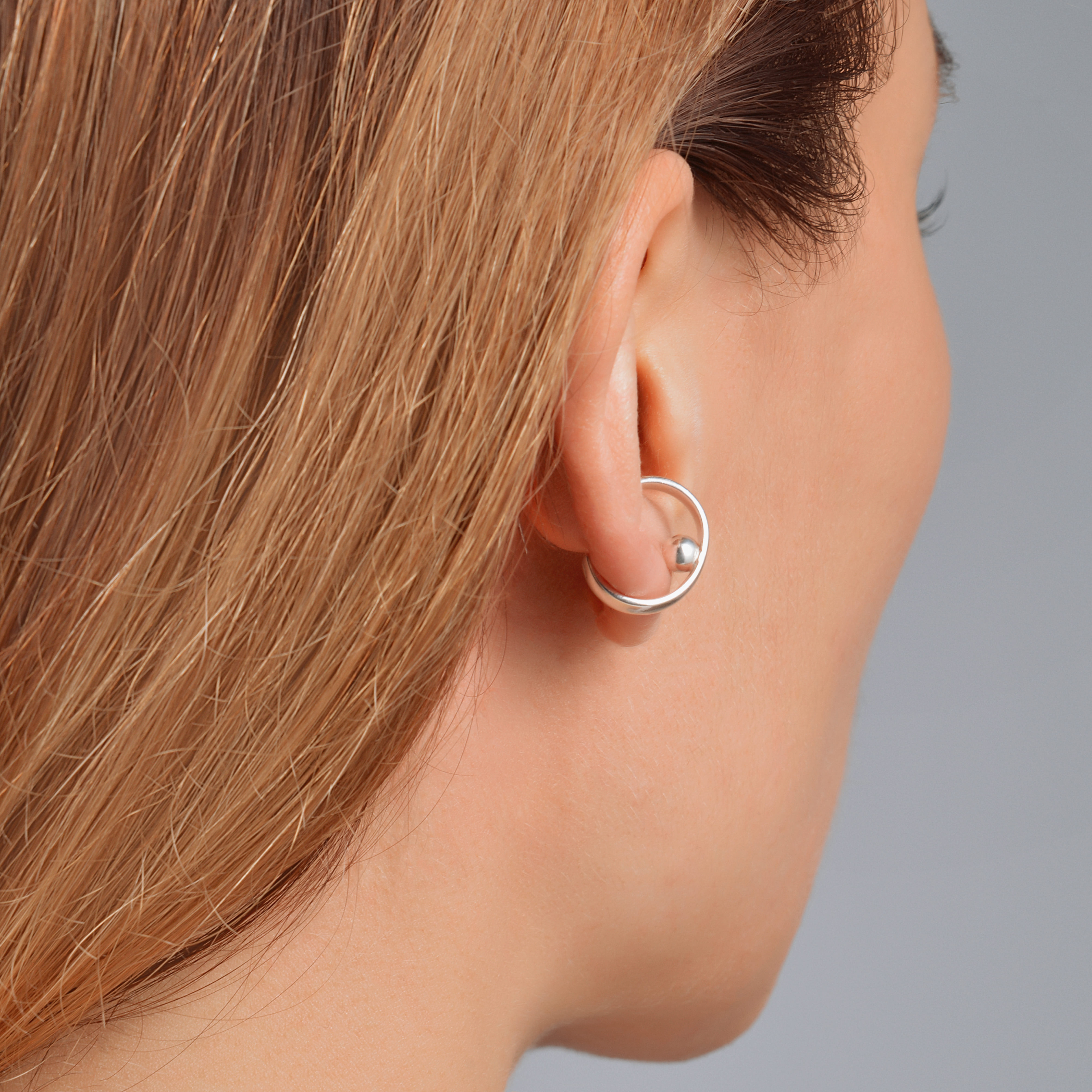 Кафф Palla 15 Шарик серебро