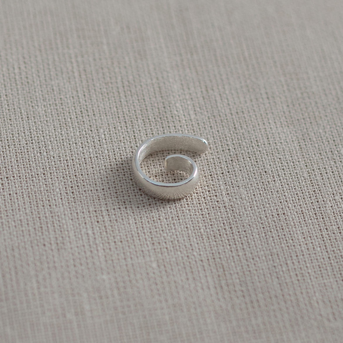 Кафф Spirale Спираль серебро