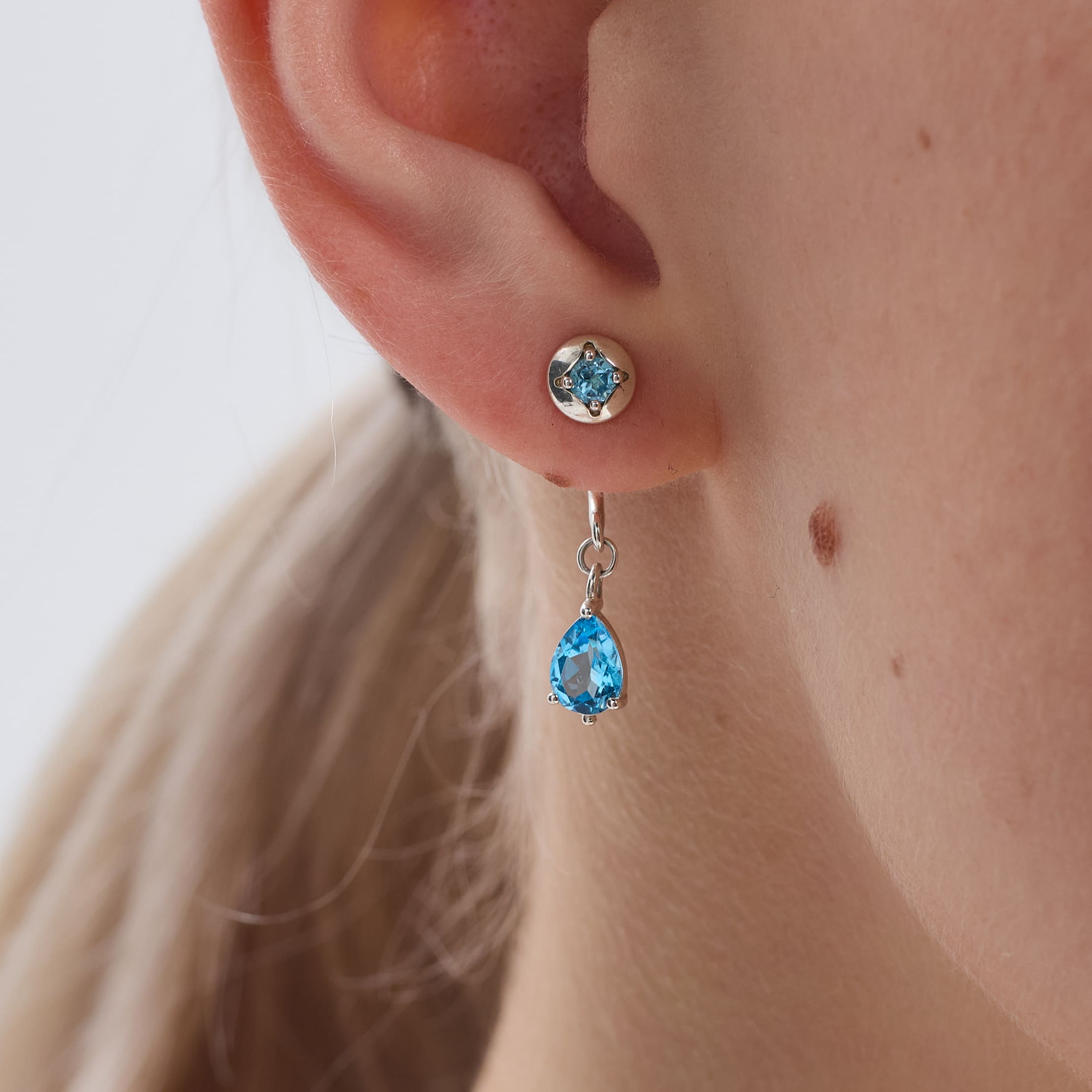 Джекет Principessa капля с топазом