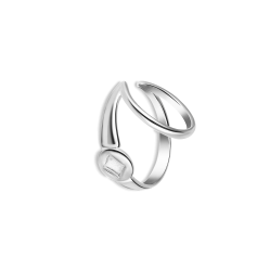 Кафф двойной Anello Principessa серебро